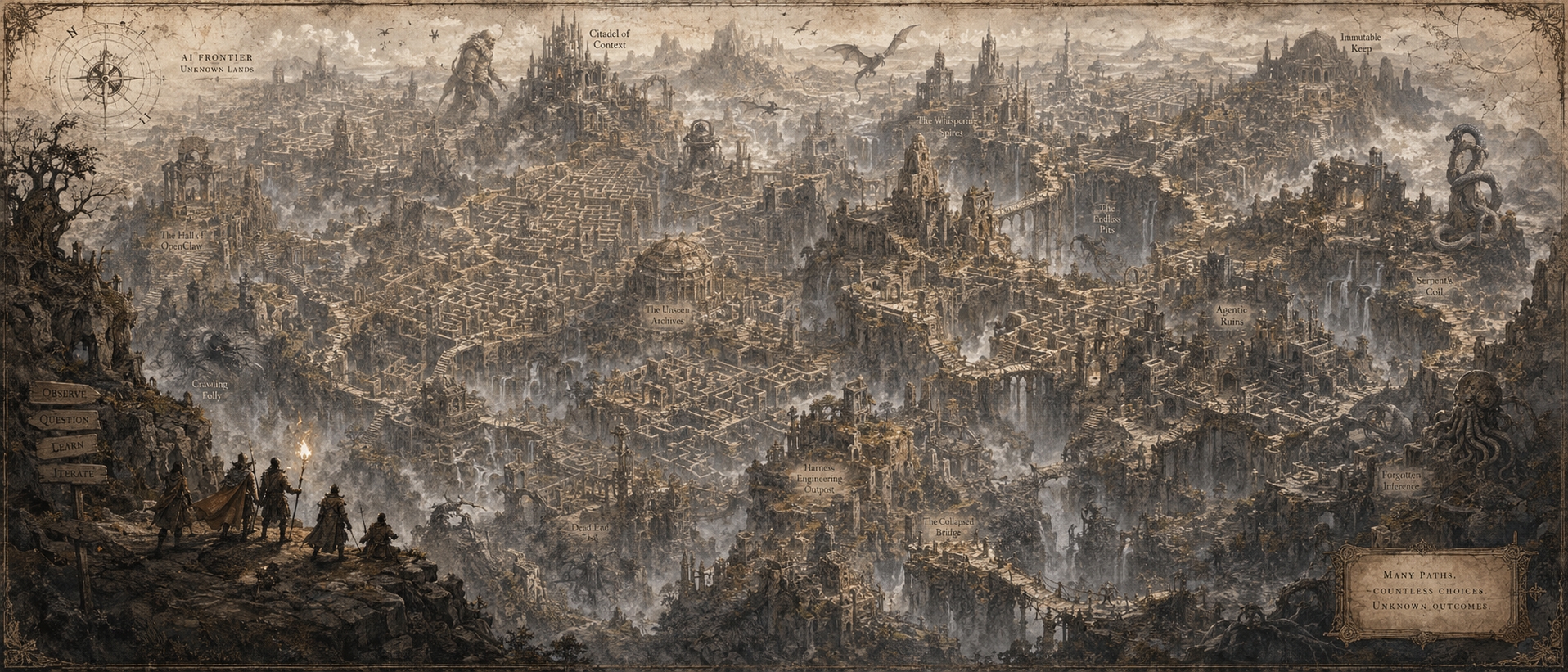 AI Frontier — Many Paths, Countless Choices, Unknown Outcomes